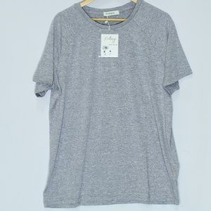 Short Sleeve Quick Dry Work Out T-Shirt Grey